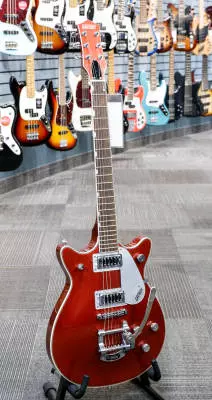 Store Special Product - Gretsch Guitars - G5232T Electromatic Double Jet FT with Bigsby, Laurel Fingerboard - Firestick Red